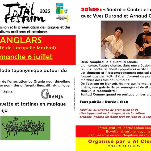 Total Festum à Anglars
