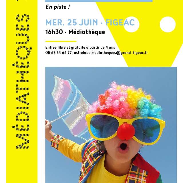 Contes de saison en piste ! à la médiathèque de Figeac