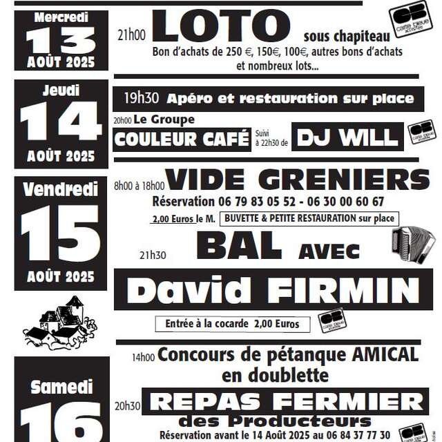 Séniergues en fête