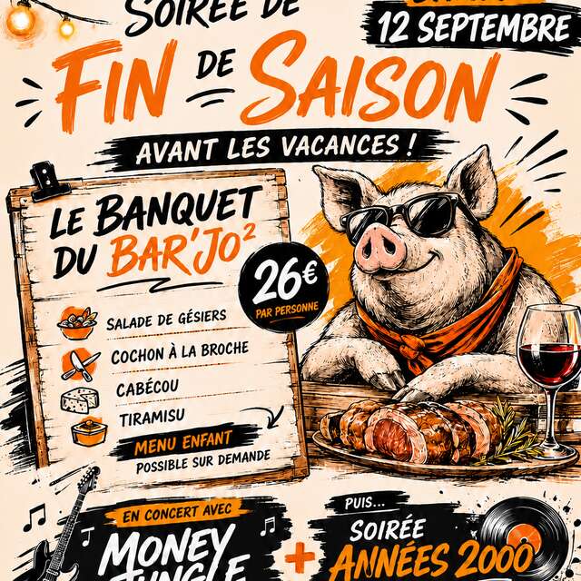 Soirée fin de saison au Bar Jo²
