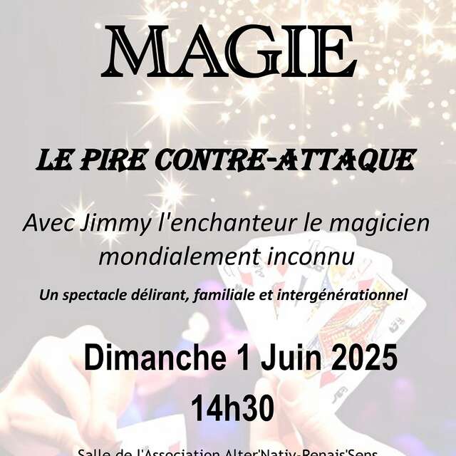 Spectacle de magie à Asprières