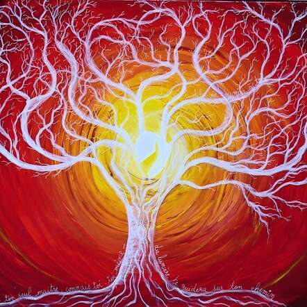 Atelier découverte de peinture "Arbre de Vie"