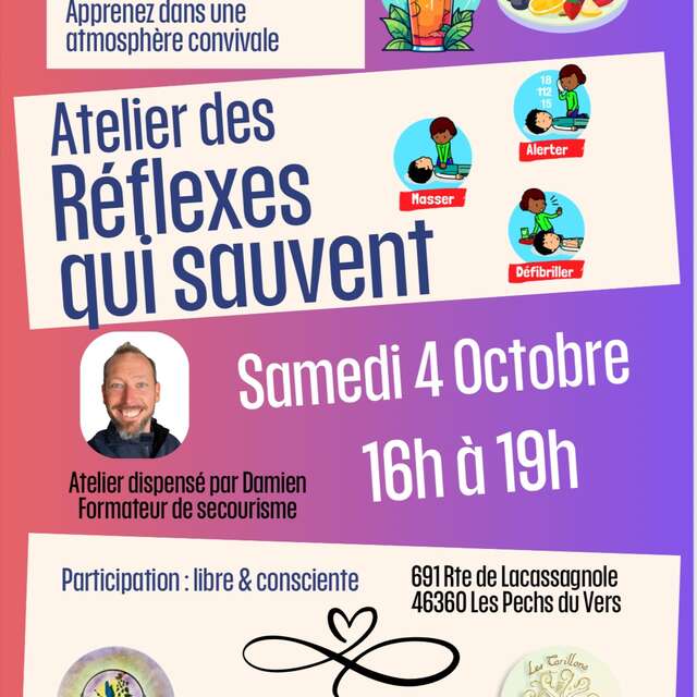 ApérÔ Secours, atelier des réflexes qui sauvent