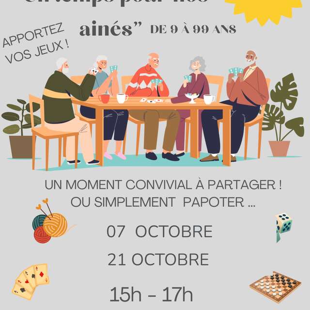 Les Ateliers du Bavardou : Un temps pour nos aînés