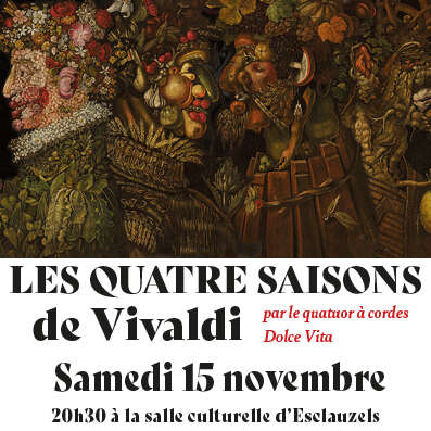 Esclau'Culture : Dolce Vita - Les quatre saisons de Vivaldi