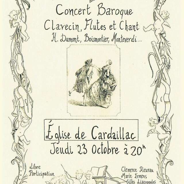 Concert à Cardaillac : trio baroque !