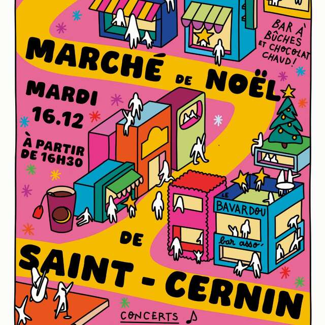 Marché de Noël de Saint-Cernin