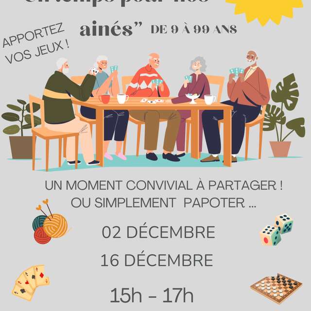 Les Ateliers du Bavardou : Un temps pour nos aînés