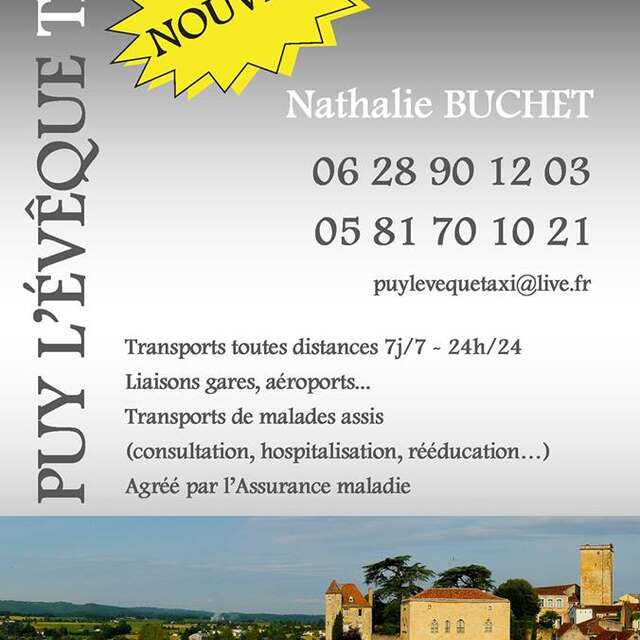 Puy l'Evêque Taxi