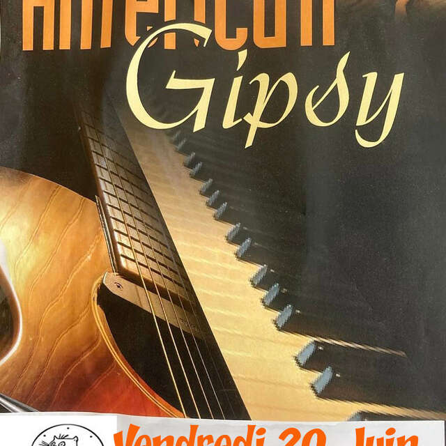 Concert  avec "American Gipsy" au Café du Midi
