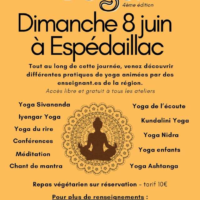 Fête du Yoga à Espédaillac