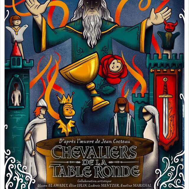 "Les Chevaliers de la Table Ronde" par la Cie La Toison d'Or