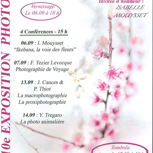 Exposition de photographies - Cadre Céré