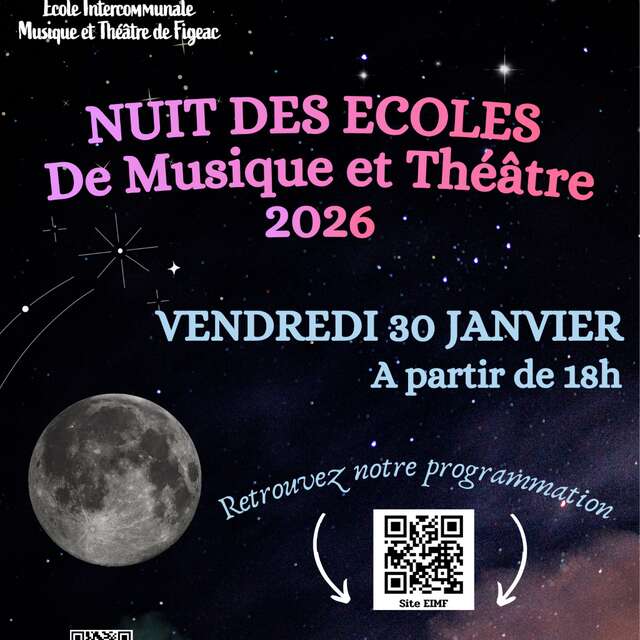 Nuit des écoles de musique et de théâtre à Figeac