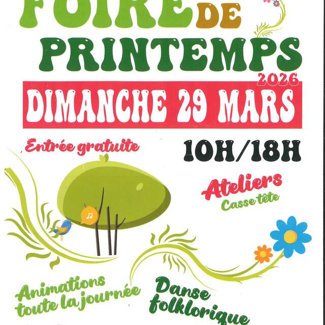 Foire de printemps à Latronquière