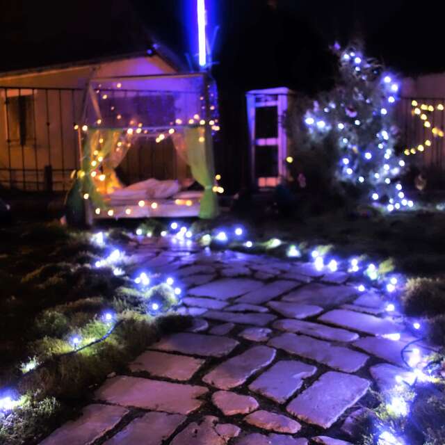 Illuminations de Noël à Caniac-du-Causse