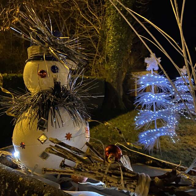 Illuminations de Noël à Soulomès