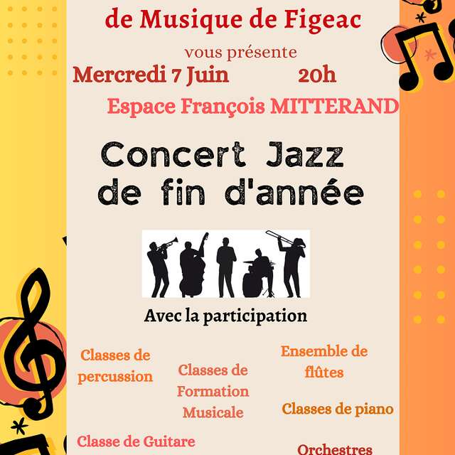 Concert Jazz de fin d'Année