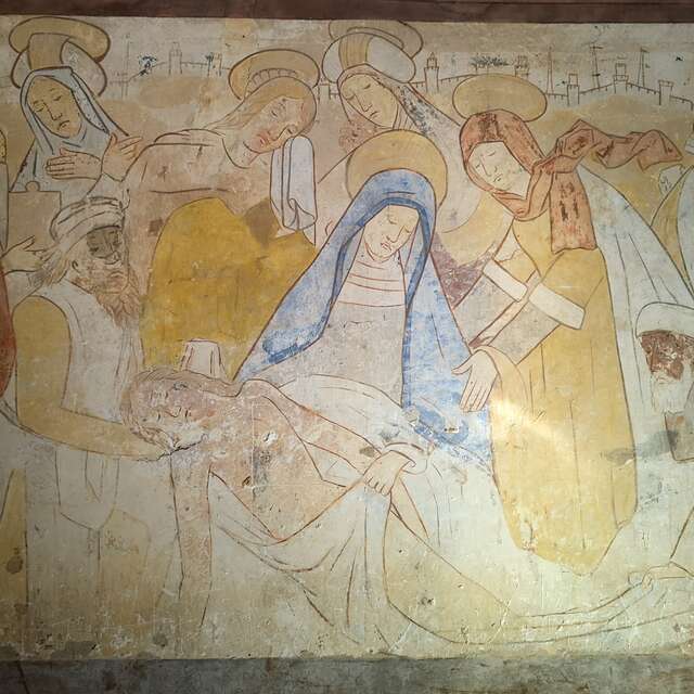 Peintures Murales de l'Église St-Pierre-ès-Liens à Rampoux