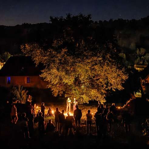 Visite Guidée Nocturne Contée d'Espagnac-Sainte-Eulalie avec Michel Galaret