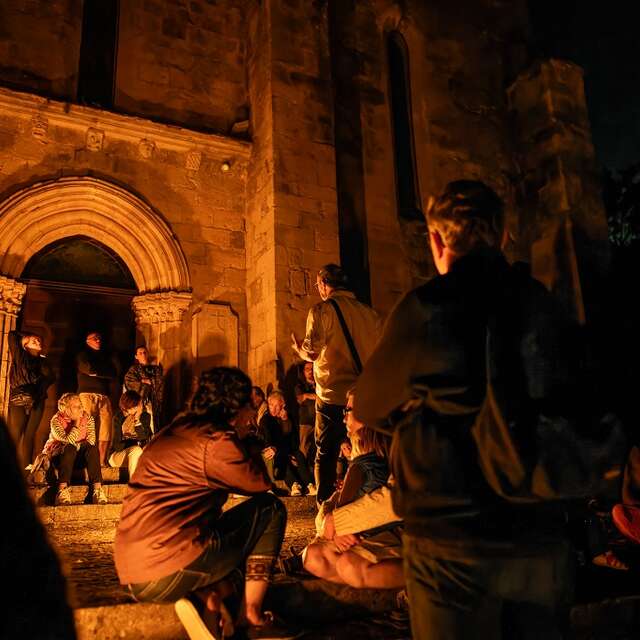 Visite Nocturne Contée de Cajarc avec Michel  Galaret