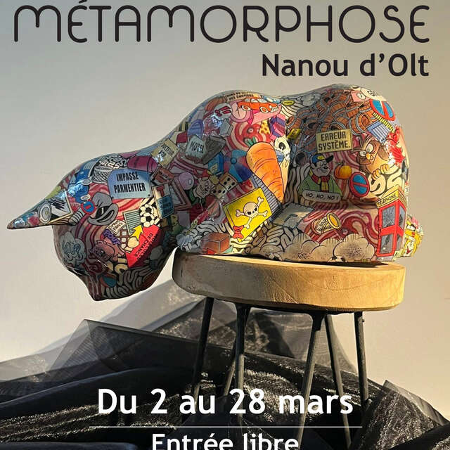 Exposition "Métamorphose" de Nanou d'Olt