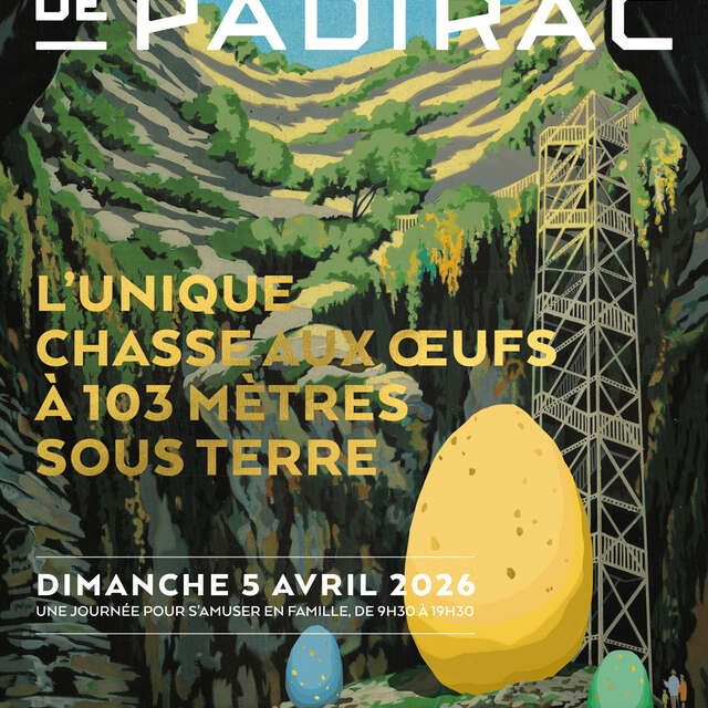 L'unique chasse aux oeufs à 103 mètres sous terre ! au Gouffre de Padirac