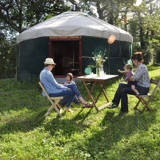 Yourte de la Jumenterie du Pech Blanc