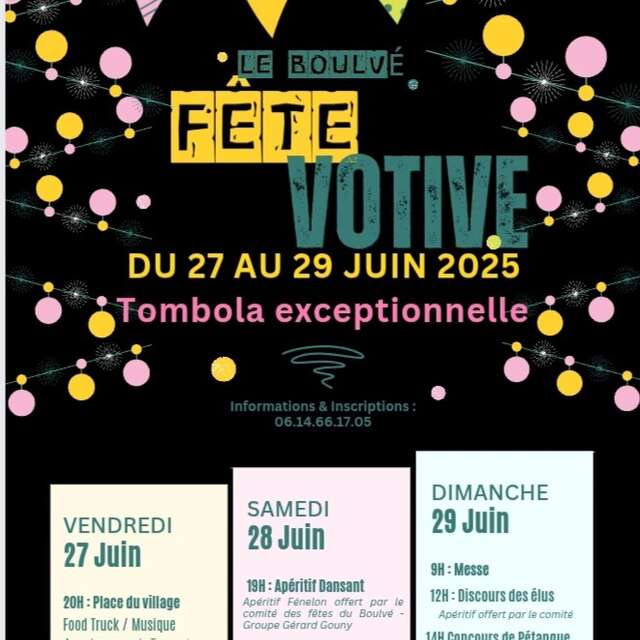 Fête Votive Le Boulvé