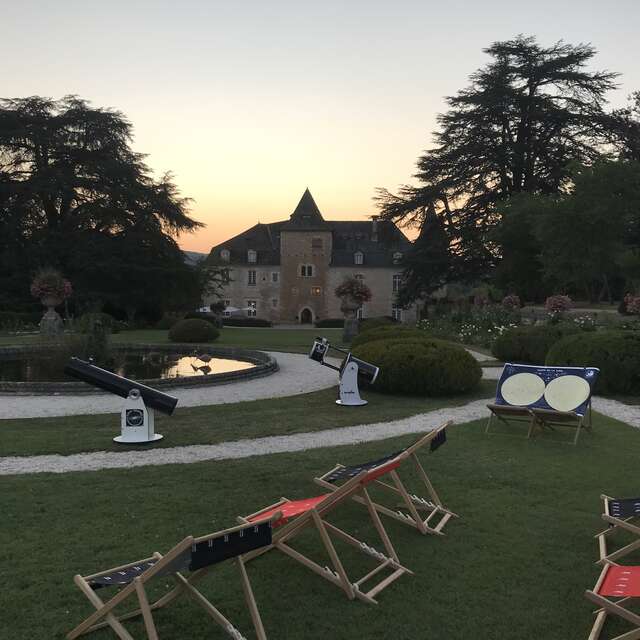 Nuit des étoiles filantes au Château de la Treyne
