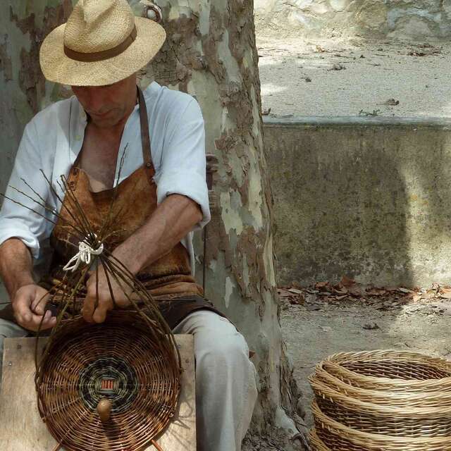 Atelier-goûter : Vannerie en osier au Jardin Bourian