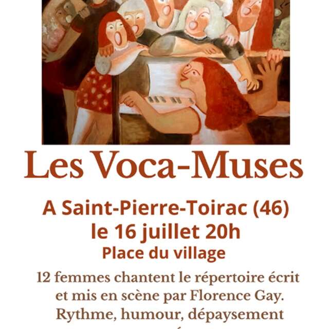 Concert groupe vocal les Voca-Muses