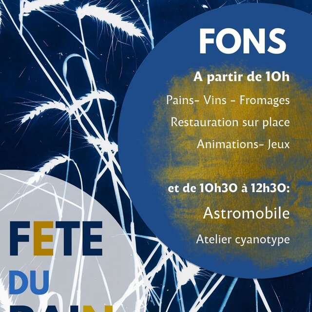 La Fête du pain à Fons