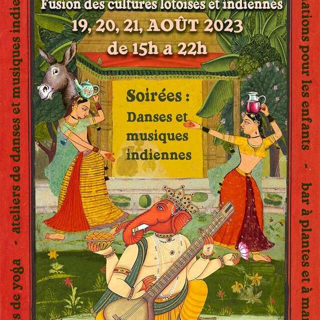 Festival Ganesh sur Célé
