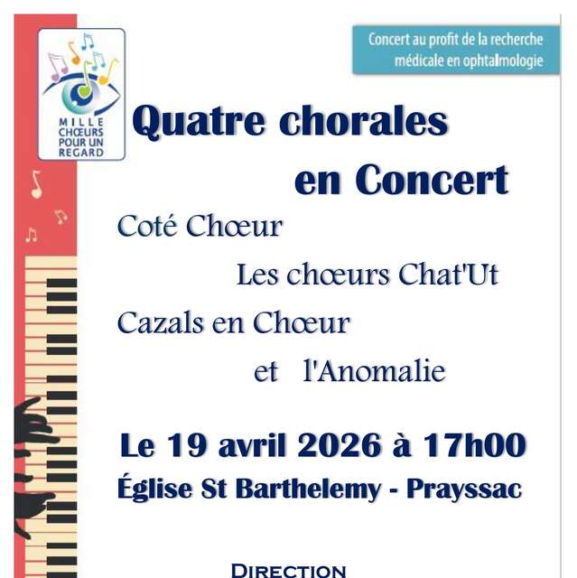 Quatre chorales en concert
