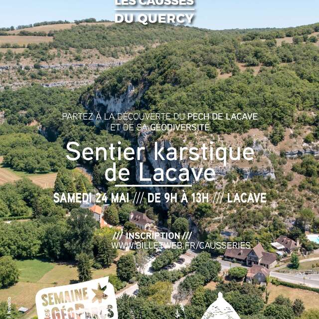 Sentier karstique de Lacave