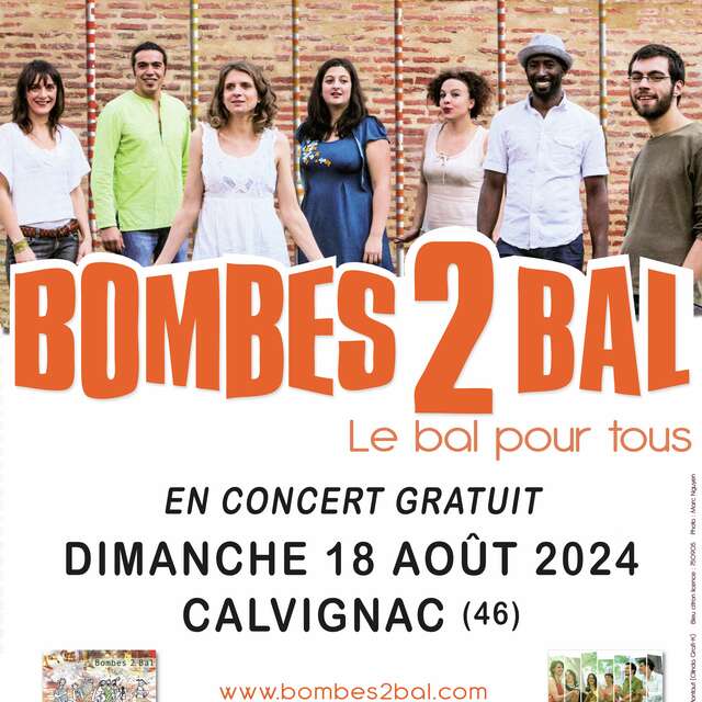 Concert Bombes 2 bal à Calvignac