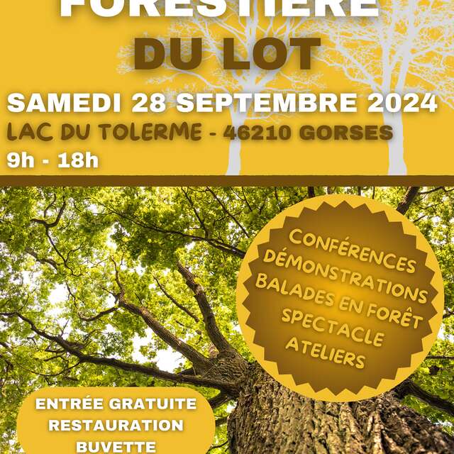 Foire forestière du Lot au Lac de Tolerme