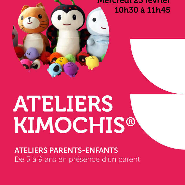 Ateliers Kimochis à la Médiathèque de Cahors