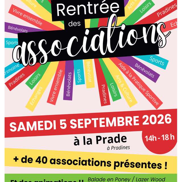 Forum des associations de Pradines