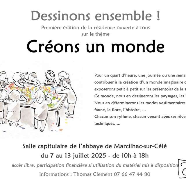 Dessinons ensemble : Créons un monde !