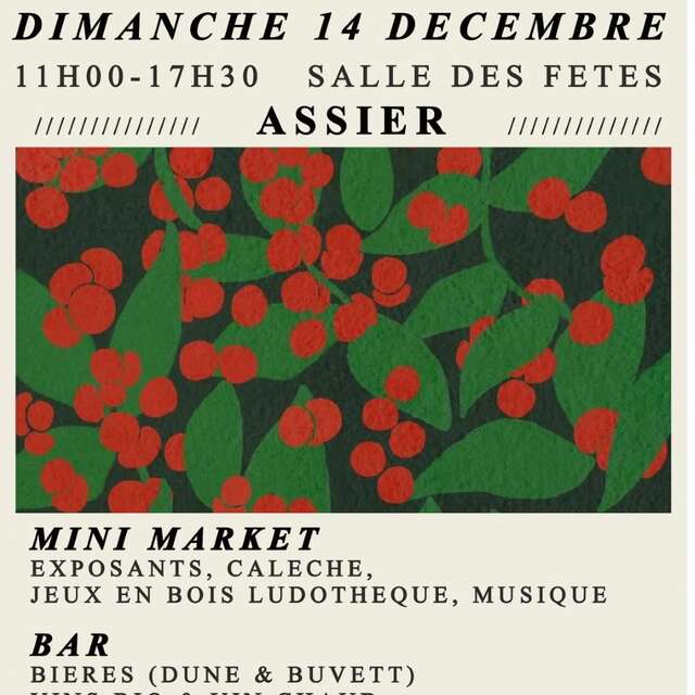 Marché de Noël à Assier