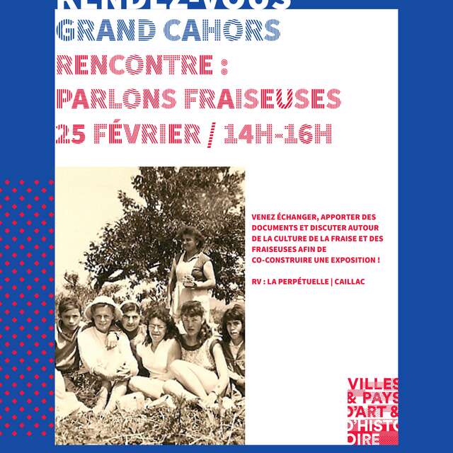 « Parlons fraiseuses » Rencontre pour co-créer l’exposition