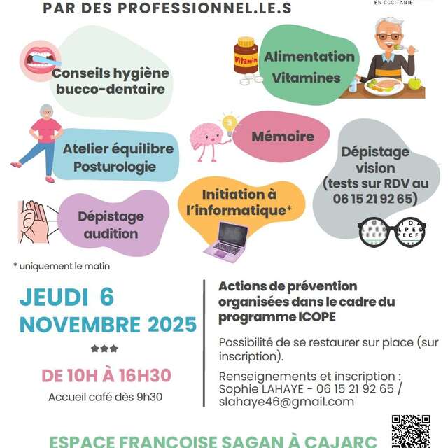 ICOPE : restons en forme ! à Cajarc