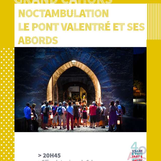 Visite guidée : Noctambulation sur le Pont Valentré et ses abords