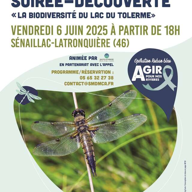 Soirée découverte : la biodiversité du lac du Tolerme