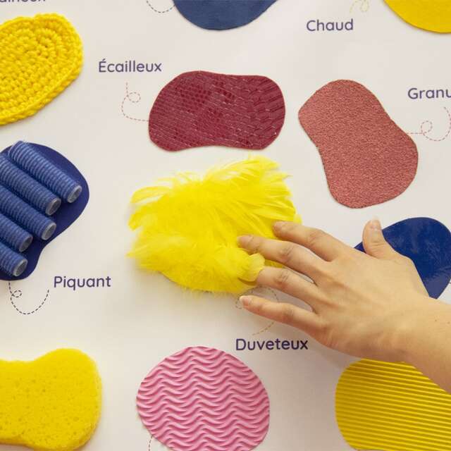 Atelier, d'éveil sensoriel et tactile (18 mois à 5 ans) au Musée Champollion