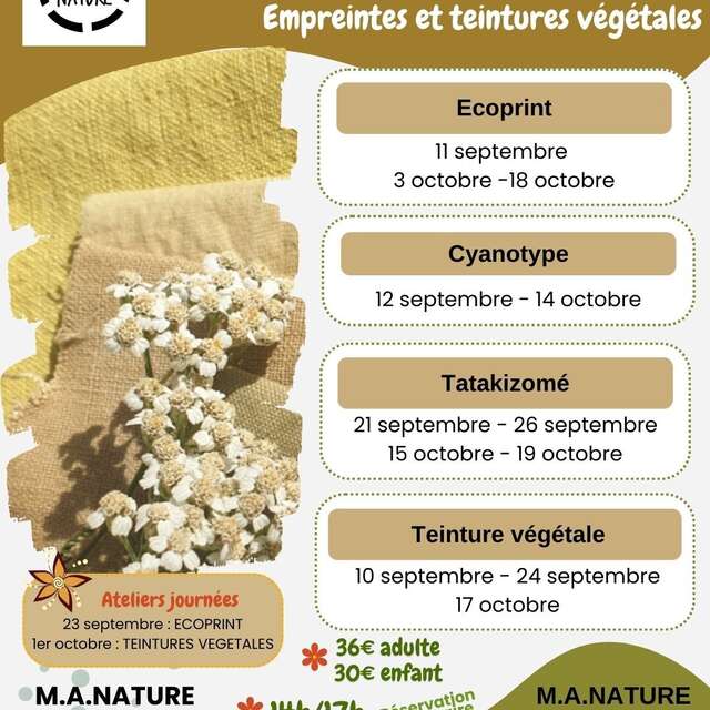 Atelier cyanotype M.A Nature