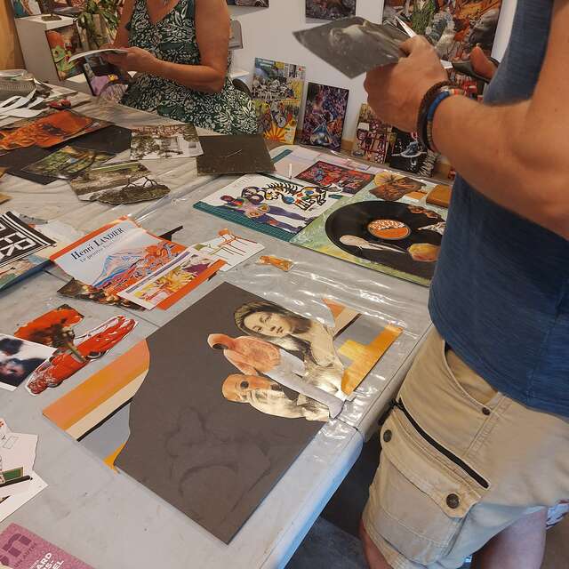 Atelier collage d'art
