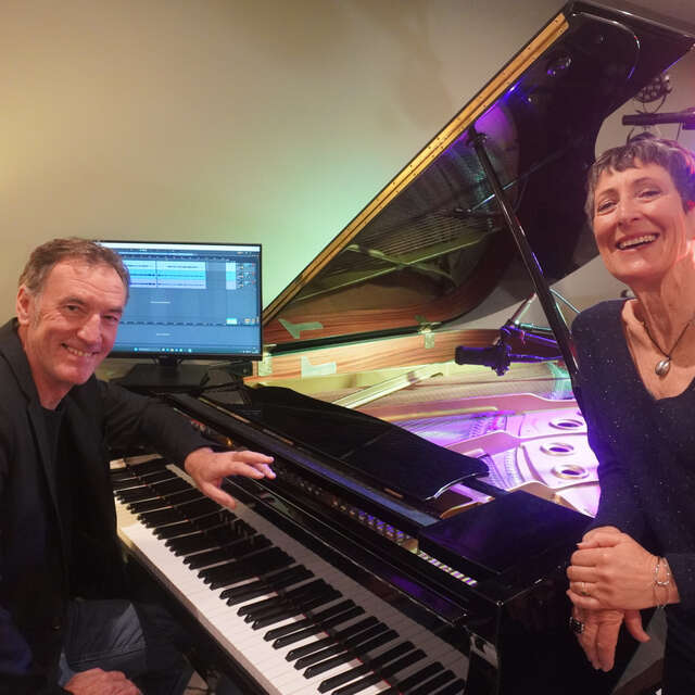 Duo Blue Magenta en concert pour le Folk Club de Cahors